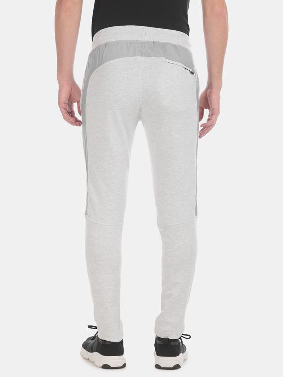 grey side striped full length track pant - 17668651 - Zoom Image - 3