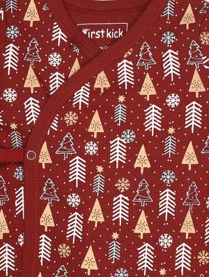 maroon cotton onesies - 17668790 - Standard Image - 4