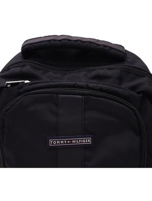 black polyester backpack - 17668834 - Standard Image - 4