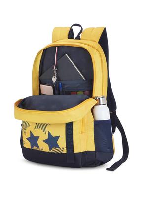 yellow polyester backpack - 17668857 - Standard Image - 4