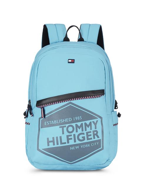 blue polyester backpack - 17668879 - Standard Image - 1