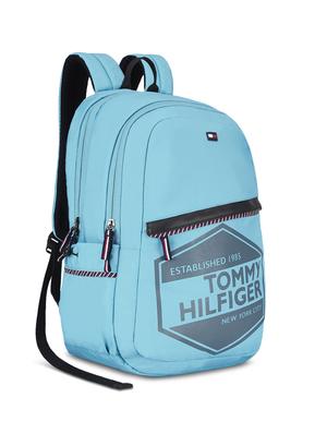 blue polyester backpack - 17668879 - Standard Image - 6