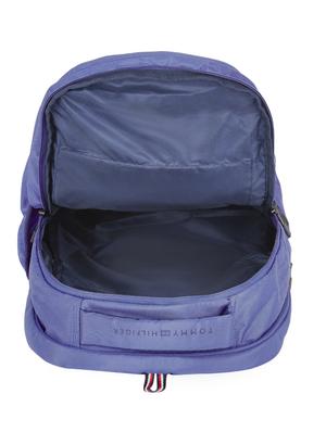 blue polyester backpack - 17668882 - Standard Image - 5