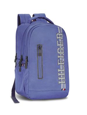 blue polyester backpack - 17668882 - Standard Image - 6