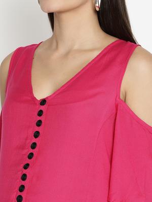 contrast hem maternity wear dress - 17669040 - Standard Image - 5