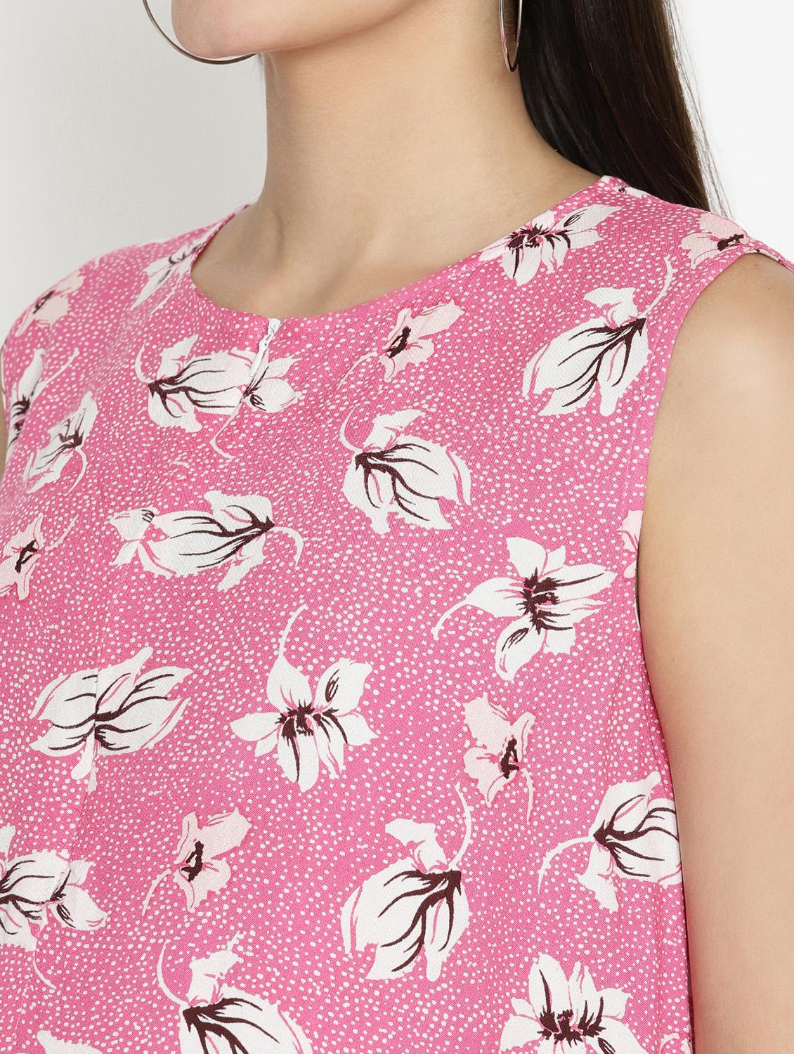 floral maternity wear top - 17669058 - Zoom Image - 5