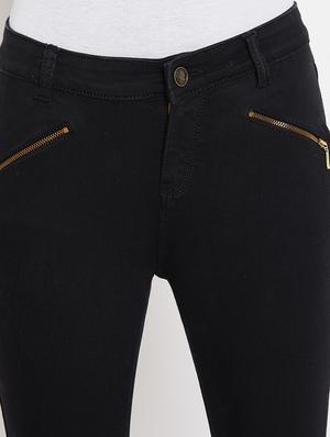 black cotton jeans - 17669198 - Standard Image - 5