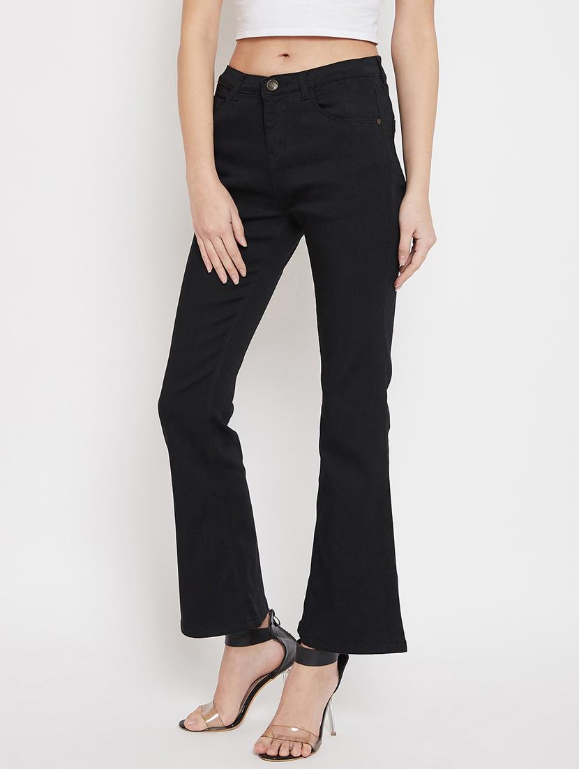 black cotton jeans - 17669199 - Zoom Image - 2