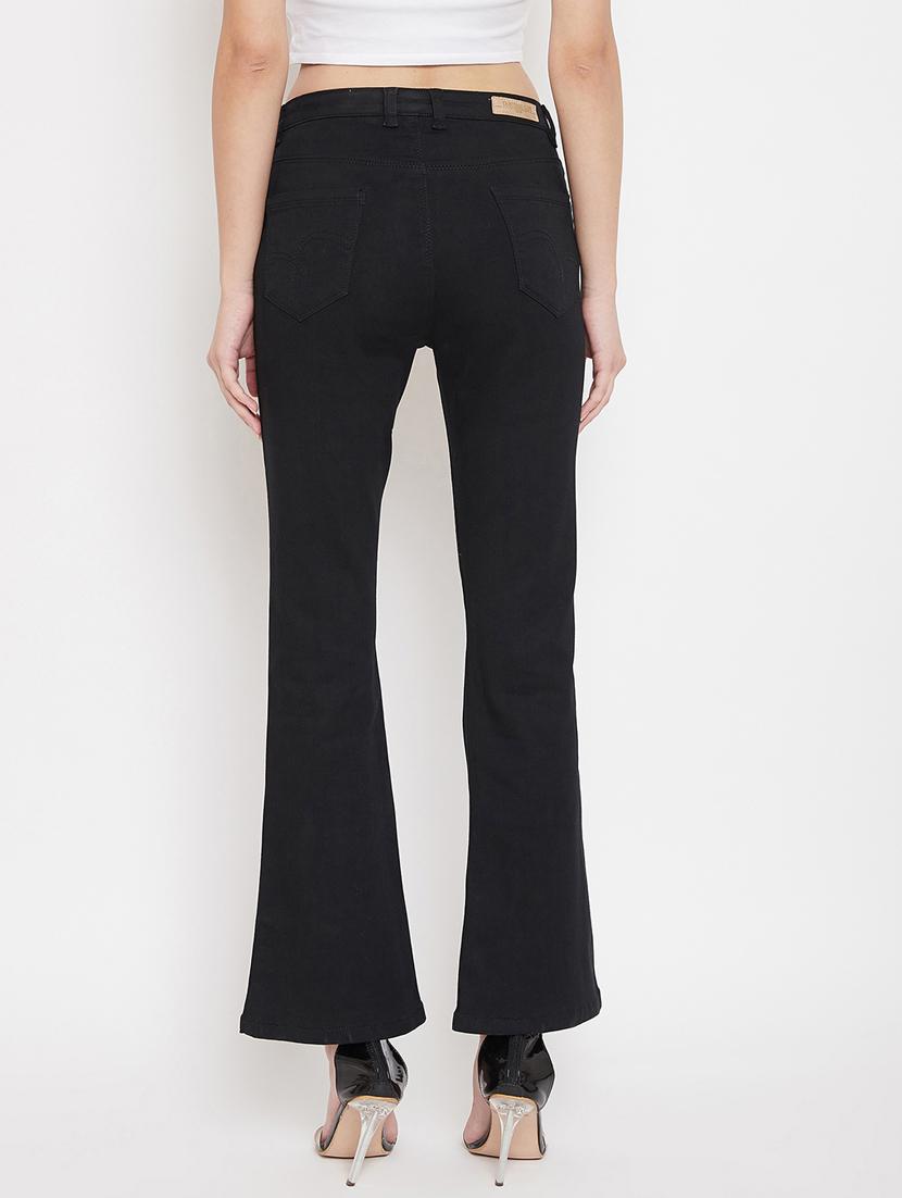 black cotton jeans - 17669199 - Zoom Image - 3