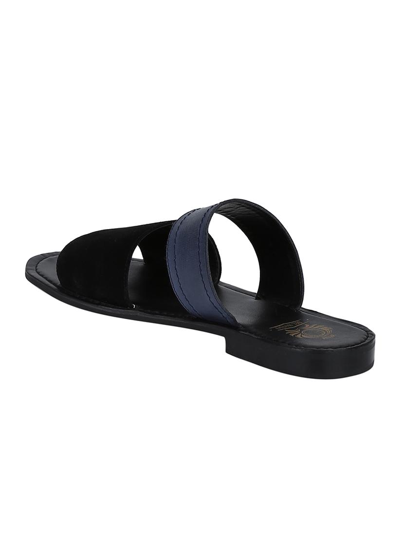 blue colored slip on flip flop - 17669223 - Zoom Image - 3