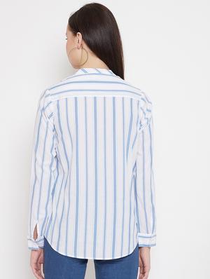 white cotton regular shirt - 17669423 - Standard Image - 3