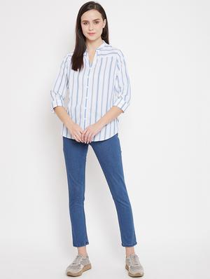 white cotton regular shirt - 17669423 - Standard Image - 4