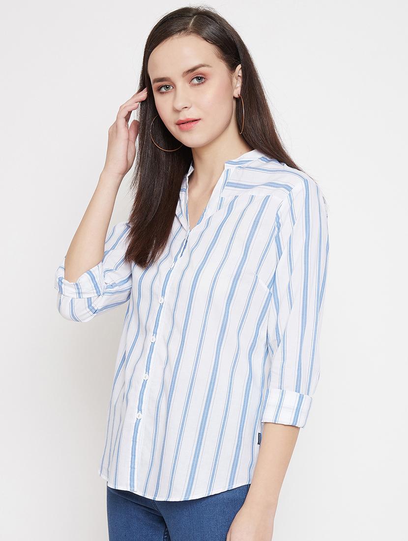 white cotton regular shirt - 17669423 - Zoom Image - 2