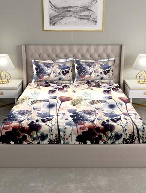 art of india double bedsheet set super king size cotton multi colour - 17669448 - Standard Image - 2