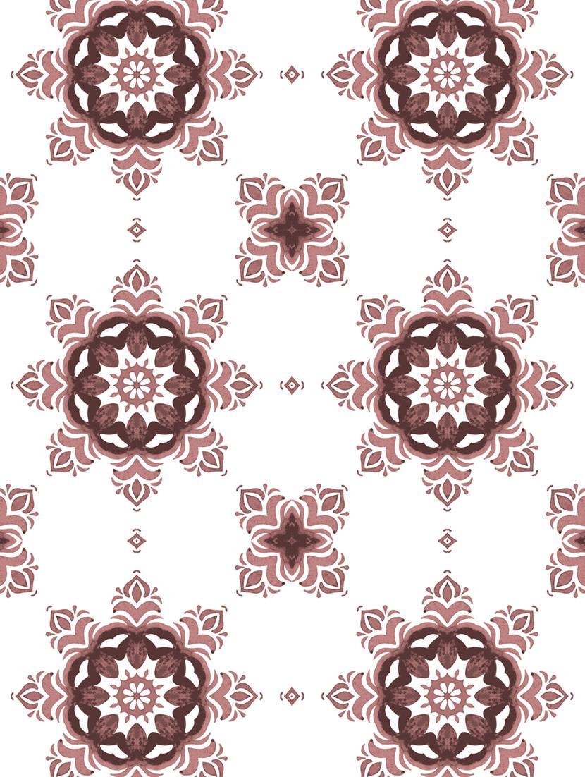 single set of modern flower - d curtain - 17669518 - Zoom Image - 4