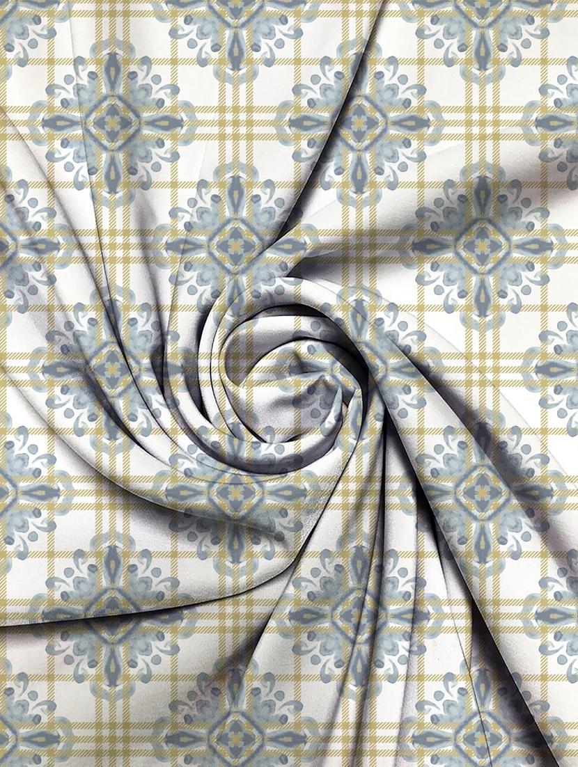 single set of ethnic checks print - w curtain - 17669526 - Zoom Image - 3