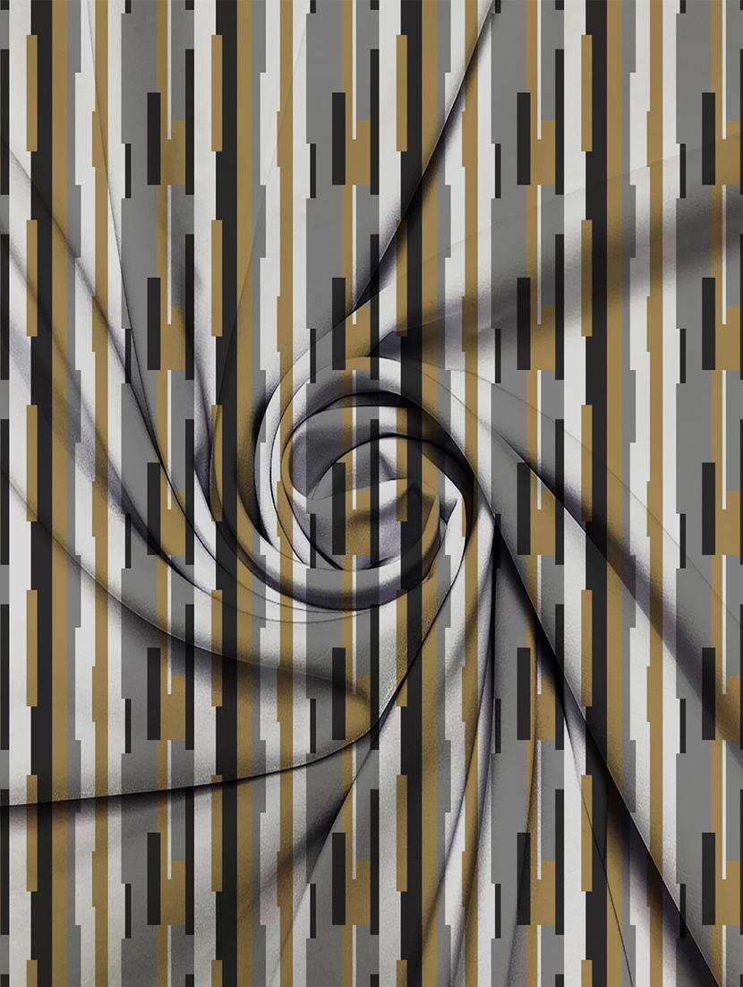 single set of irragular stripes - w curtain - 17669562 - Zoom Image - 3