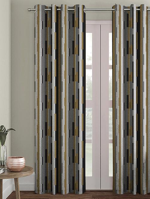 single set of irragular stripes - d curtain - 17669563 - Standard Image - 1