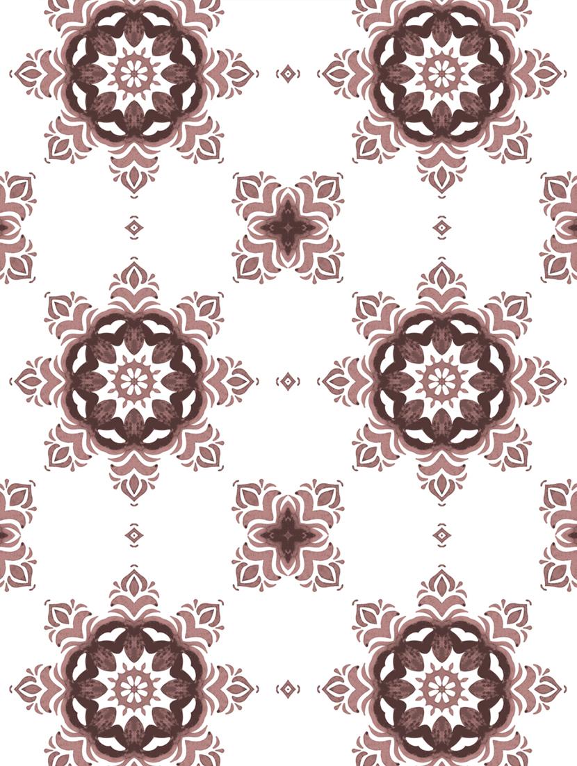 single set of modern flower - w curtain - 17669574 - Zoom Image - 4