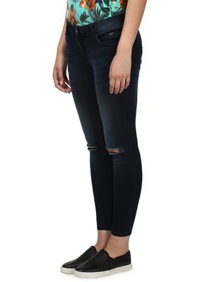 blue cotton blend jeans - 17669594 - Standard Image - 2