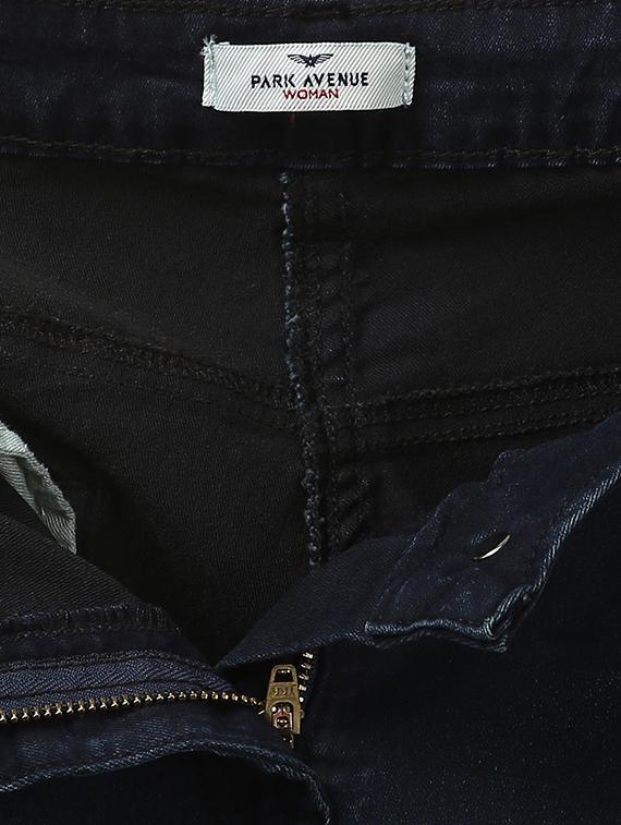 blue cotton blend jeans - 17669594 - Zoom Image - 4