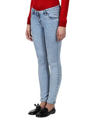 blue cotton blend jeans - 17669596 - Standard Image - 2