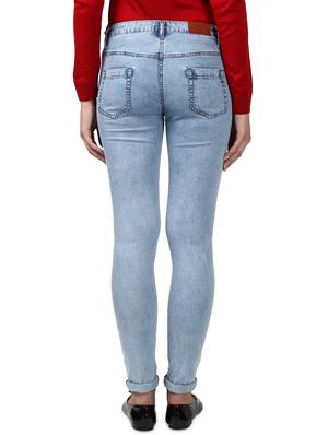 blue cotton blend jeans - 17669596 - Standard Image - 3