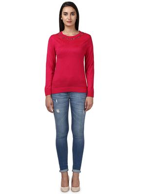 blue polyester jeans - 17669598 - Standard Image - 4
