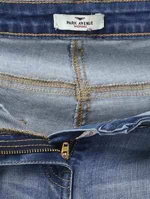blue polyester jeans - 17669598 - Standard Image - 5