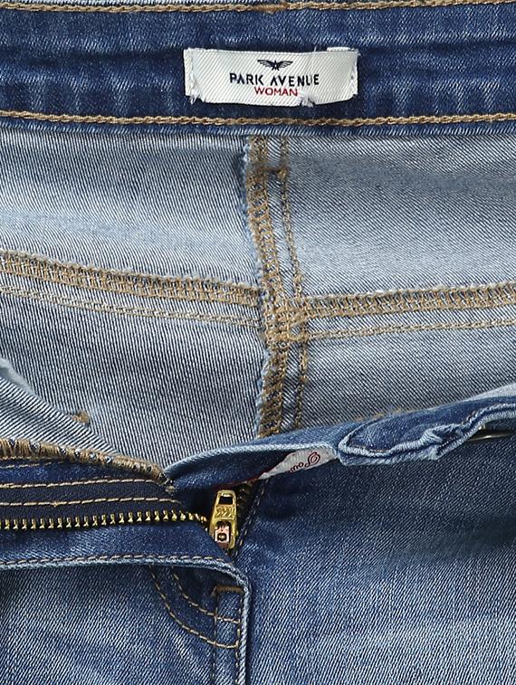 blue polyester jeans - 17669598 - Zoom Image - 5