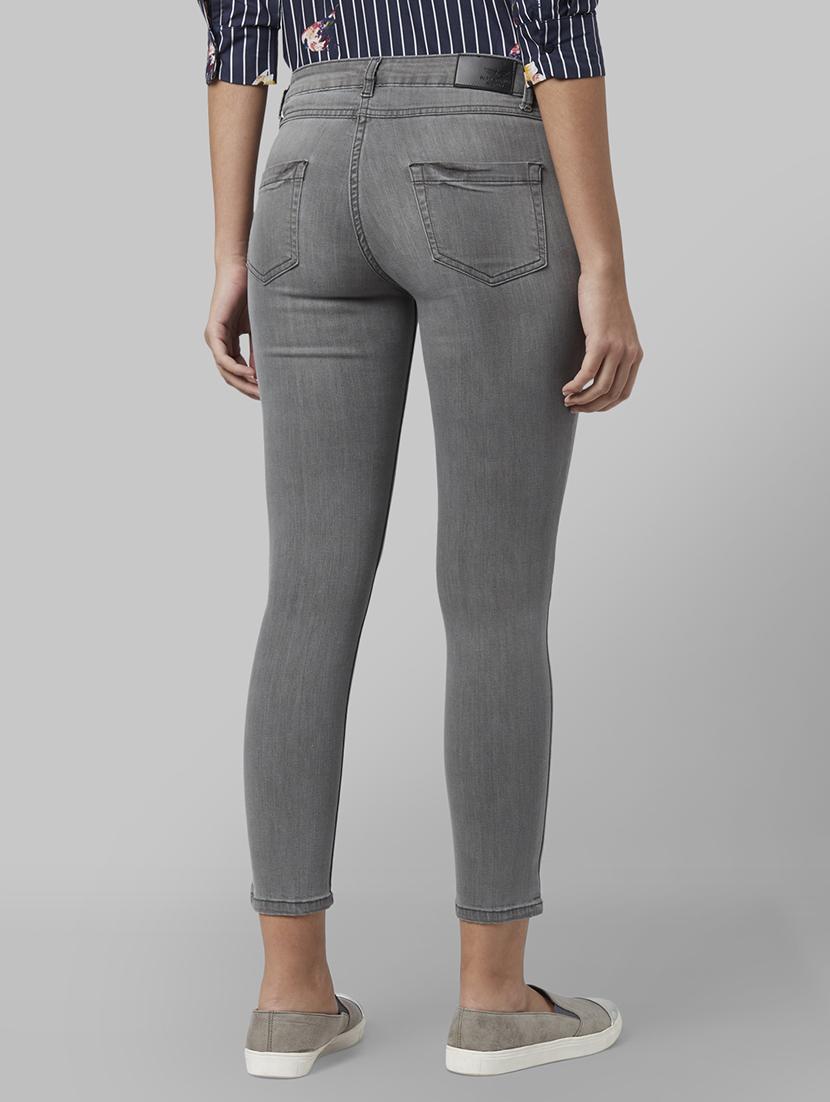 black cotton blend jeans - 17669602 - Zoom Image - 3