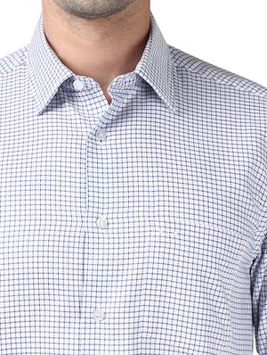 blue checkered casual shirt - 17669785 - Standard Image - 5
