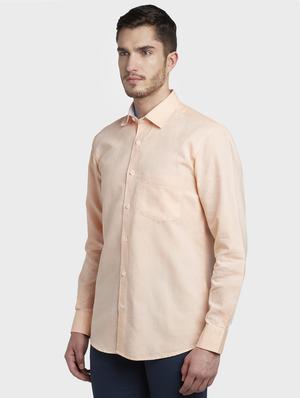 orange self design casual shirt - 17669792 - Standard Image - 2