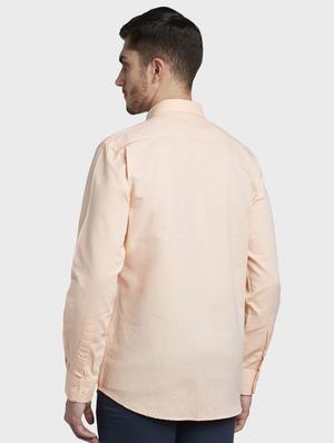 orange self design casual shirt - 17669792 - Standard Image - 3