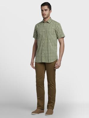 green checkered casual shirt - 17669817 - Standard Image - 4