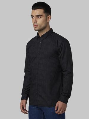 black printed casual shirt - 17669902 - Standard Image - 2