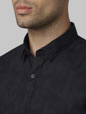 black printed casual shirt - 17669902 - Standard Image - 5