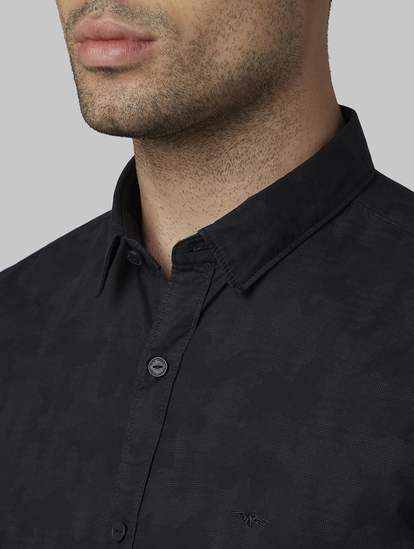 black printed casual shirt - 17669902 - Zoom Image - 5