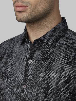 black printed casual shirt - 17669934 - Standard Image - 5