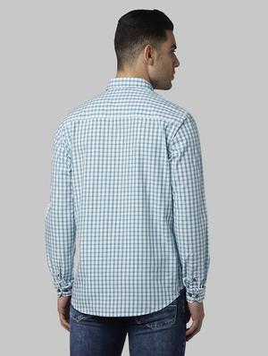 green checkered casual shirt - 17669945 - Standard Image - 3