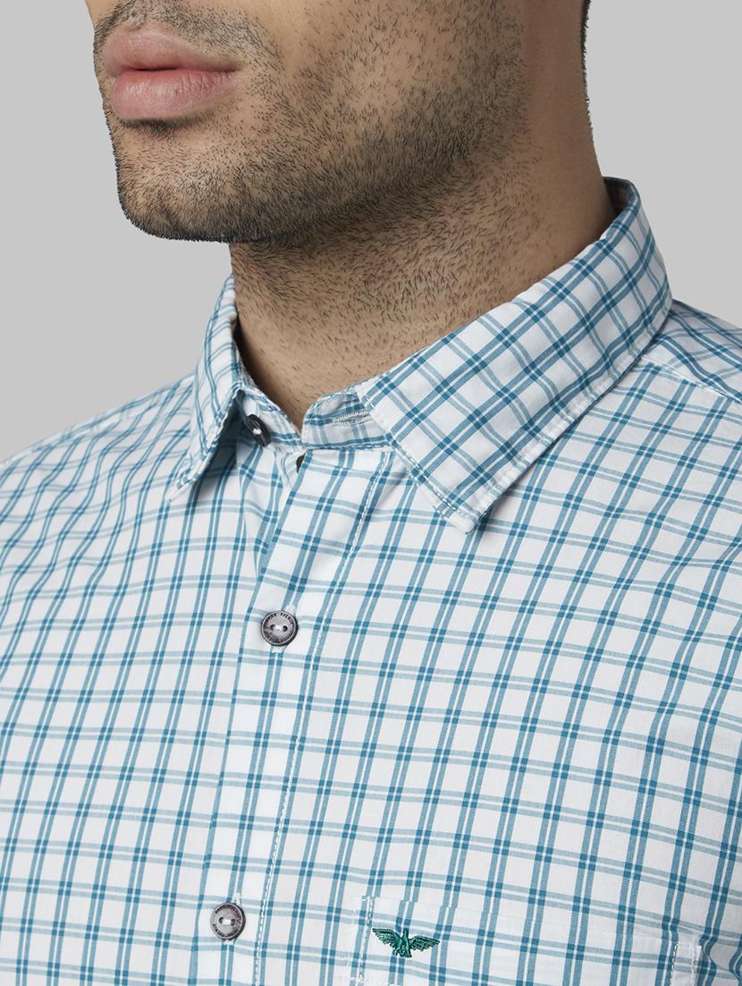 green checkered casual shirt - 17669945 - Zoom Image - 5