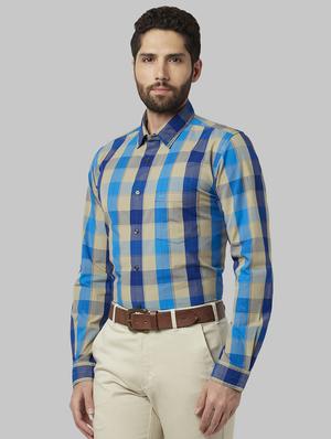 multi colored checkered casual shirt - 17669949 - Standard Image - 2
