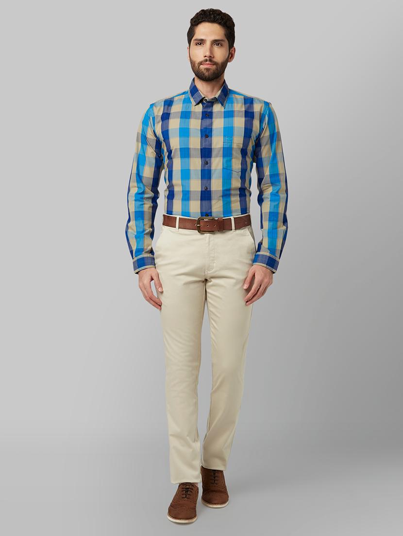 multi colored checkered casual shirt - 17669949 - Zoom Image - 4
