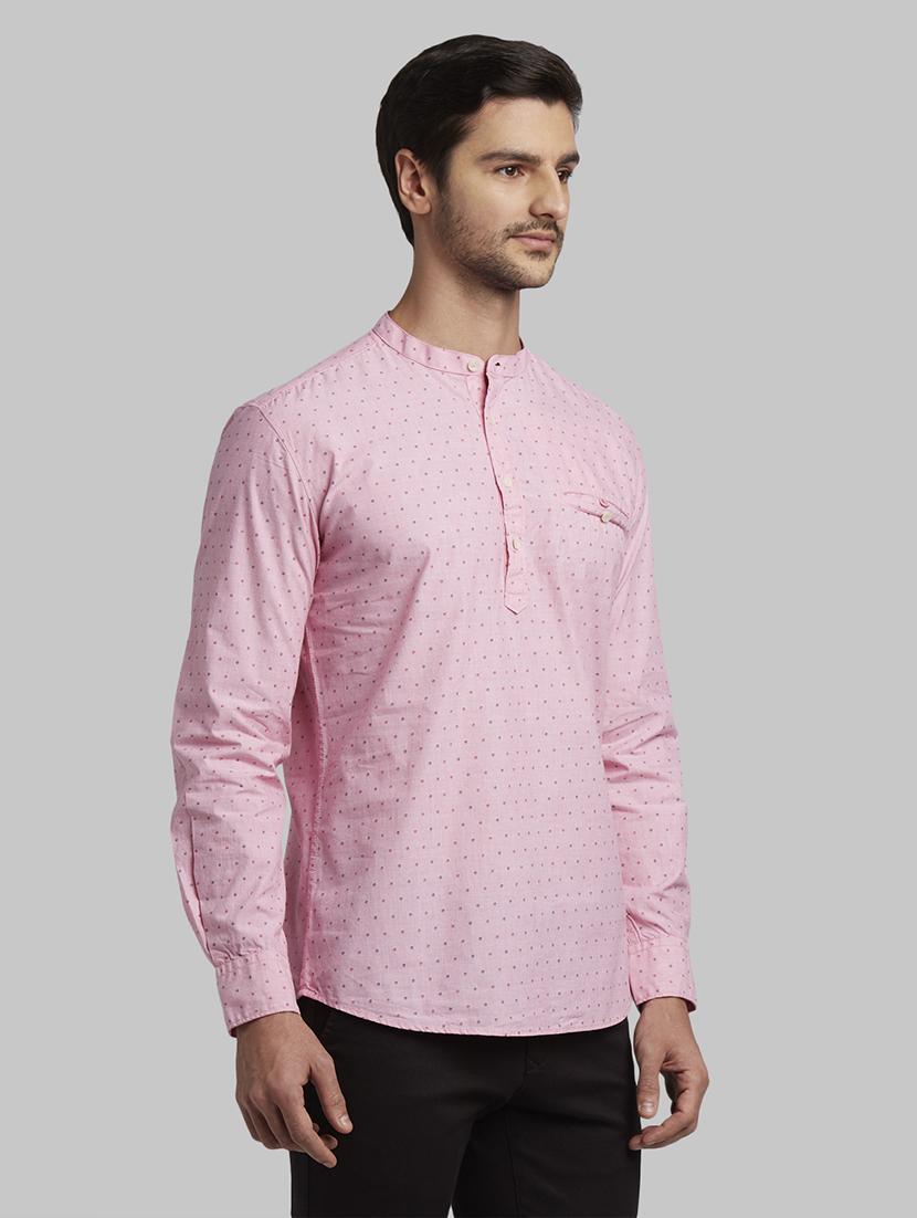 pink printed casual shirt - 17669995 - Zoom Image - 2