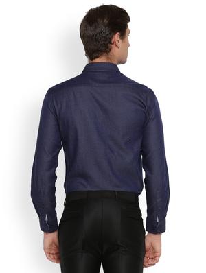 blue printed casual shirt - 17669997 - Standard Image - 3