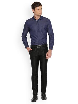 blue printed casual shirt - 17669997 - Standard Image - 4