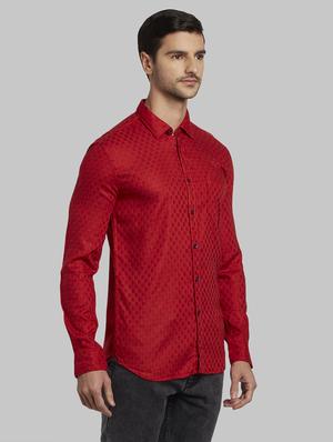 red checkered casual shirt - 17670021 - Standard Image - 2