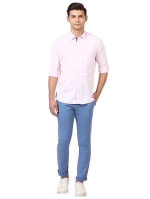 pink solid casual shirt - 17670075 - Standard Image - 4