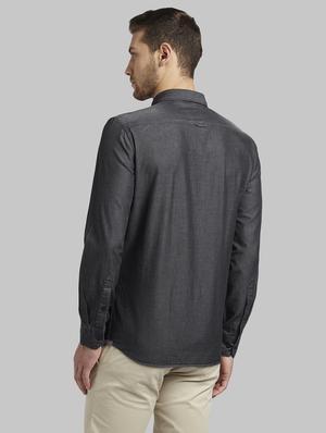black faded casual shirt - 17670085 - Standard Image - 3