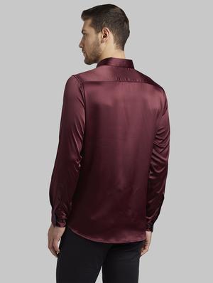 maroon solid casual shirt - 17670095 - Standard Image - 3